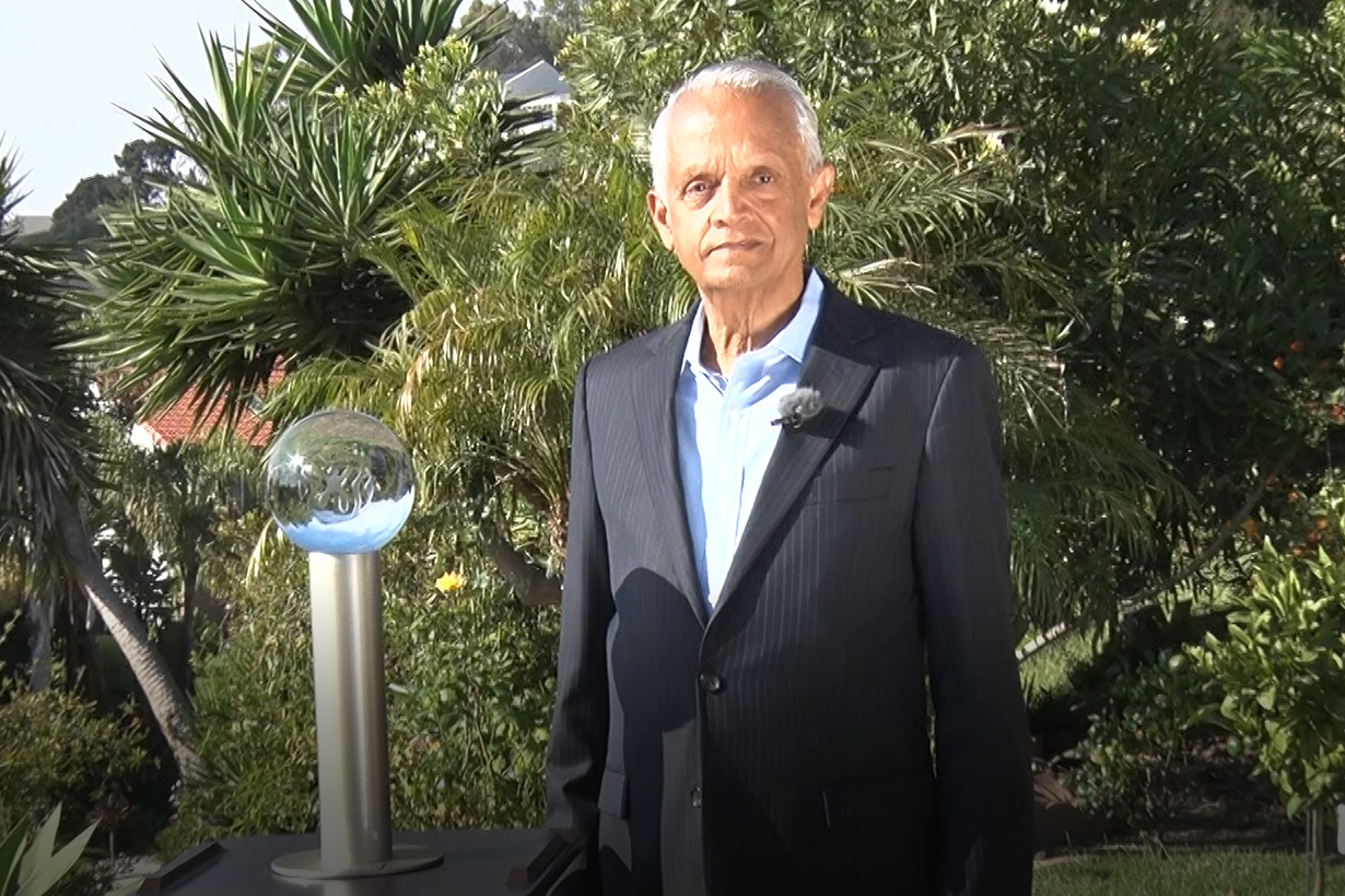 Prof. Veerabhadran Ramanathan (USA), winner of the 2021 Blue Planet Prize