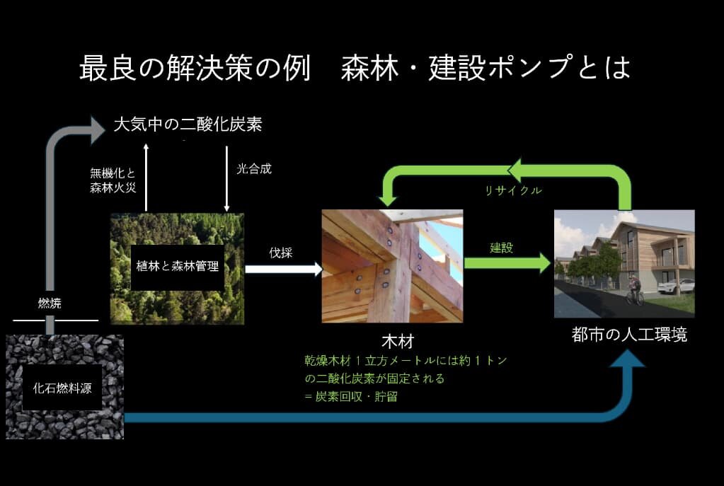 森林・建築ポンプのモデル