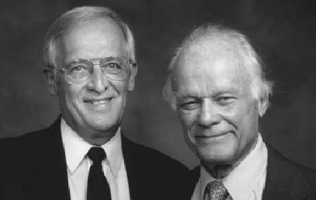 Gene E. Likens (USA) F. Herbert Bormann (USA) (right) 