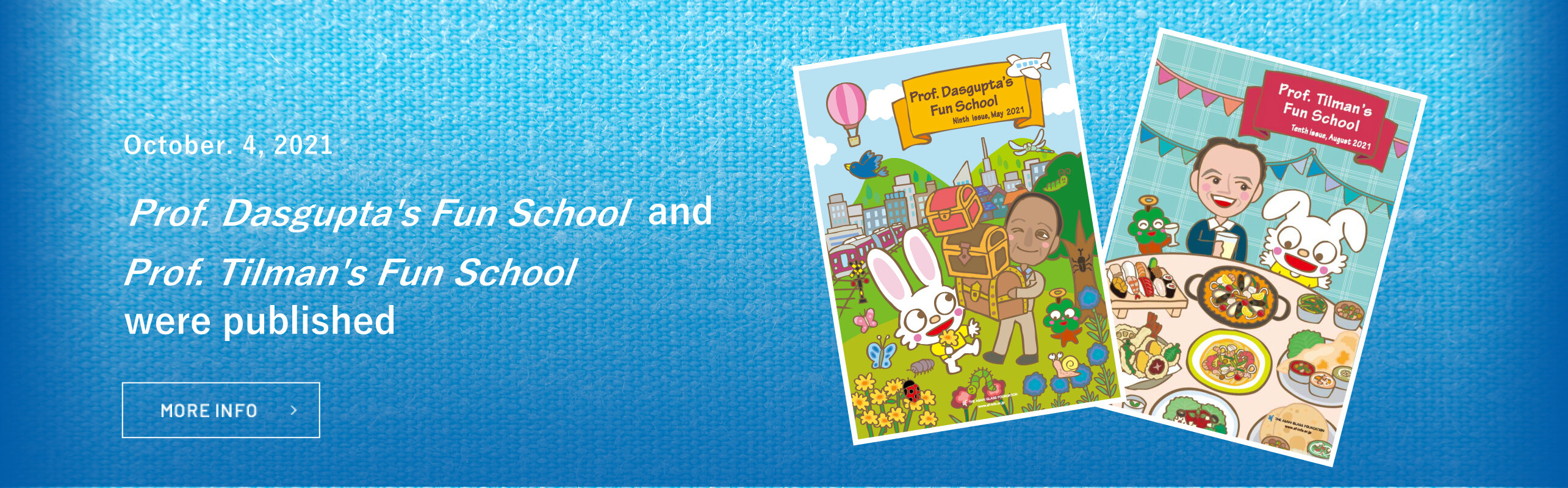 Prof. Dasgupta's Fun School and  Prof. Tilman's Fun School were published