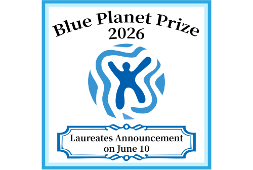 The 2026 Blue Planet Prize laureates will be announced on June 10